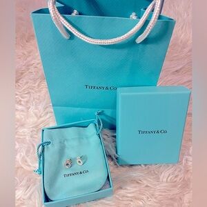 Tiffany &Co 1837 Circle Earrings